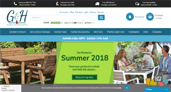 Desktop Screenshot of gardensandhomesdirect.co.uk
